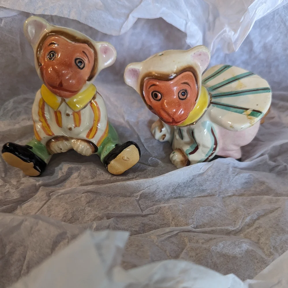 Vintage salt and pepper